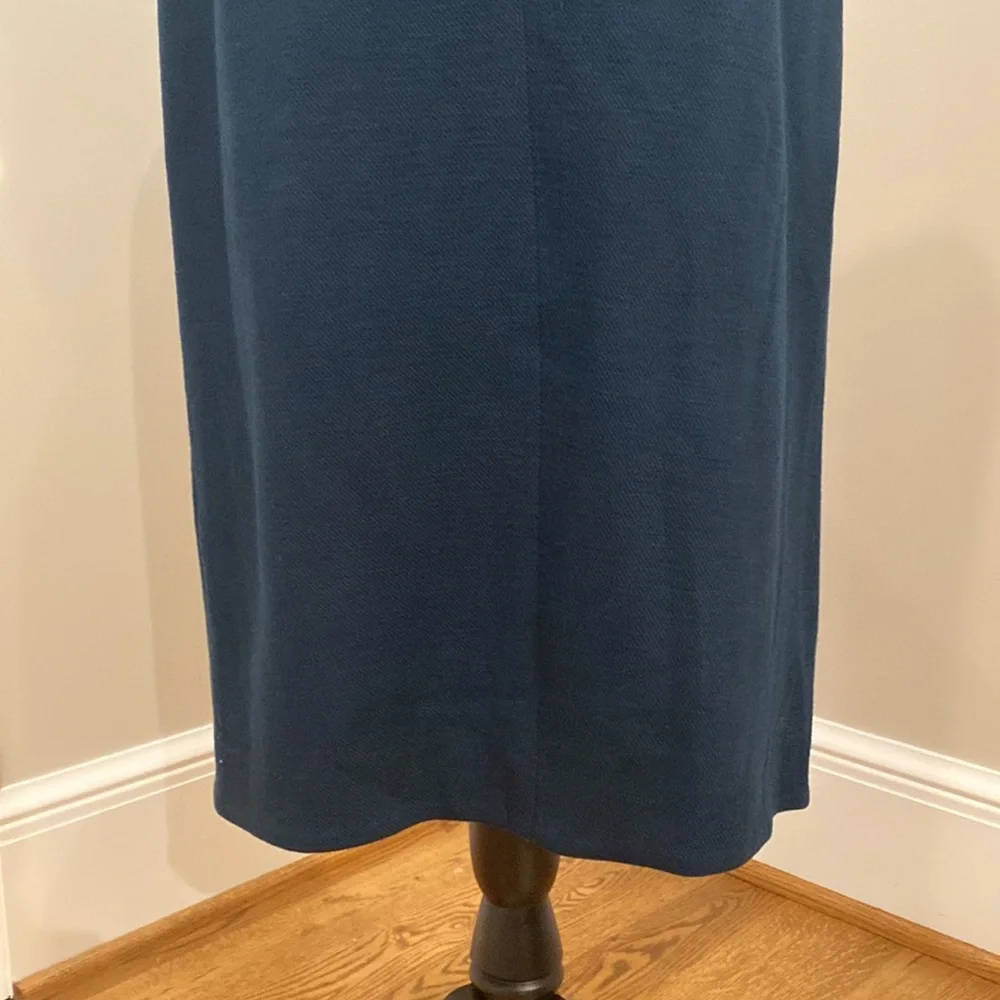 DVF Diane Von Furstenberg Martine midi pencil skirt wool spandex quiet luxury - Picture 3 of 10